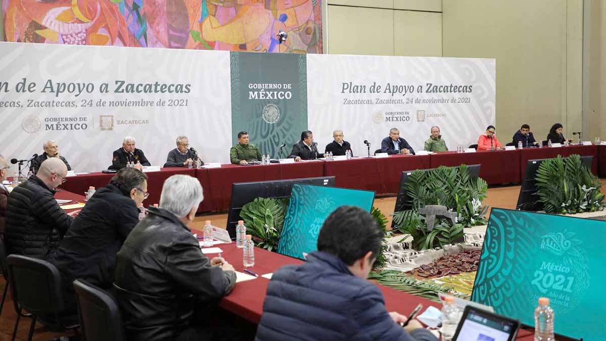 Inauguran plan integral de apoyo a Zacatecas por inseguridad