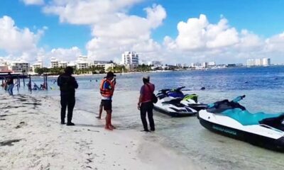 Registran balacera en playas de Cancún