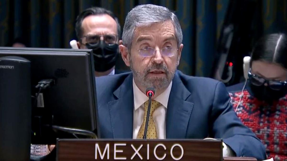 “Ucrania requiere de la solidaridad económica internacional”: México ante la ONU