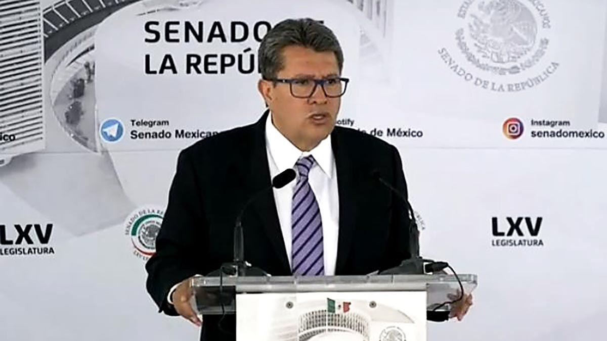 Advierte Monreal que impugnará nueva iniciativa de Cuitláhuac García de ultrajes a la autoridad