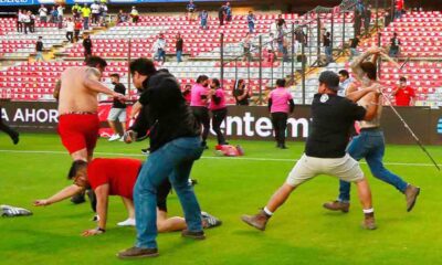 Suspenden a 5 servidores públicos por violencia en estadio Querétaro