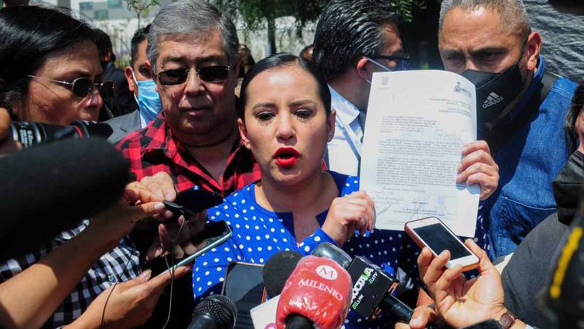 “Excesivas”, medidas cautelares interpuestas, denuncia Sandra Cuevas