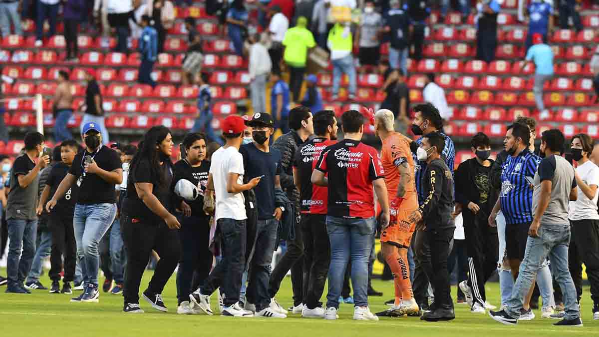 “Empresa de seguridad no llevó los elementos que debía” al estadio: SSC Querétaro