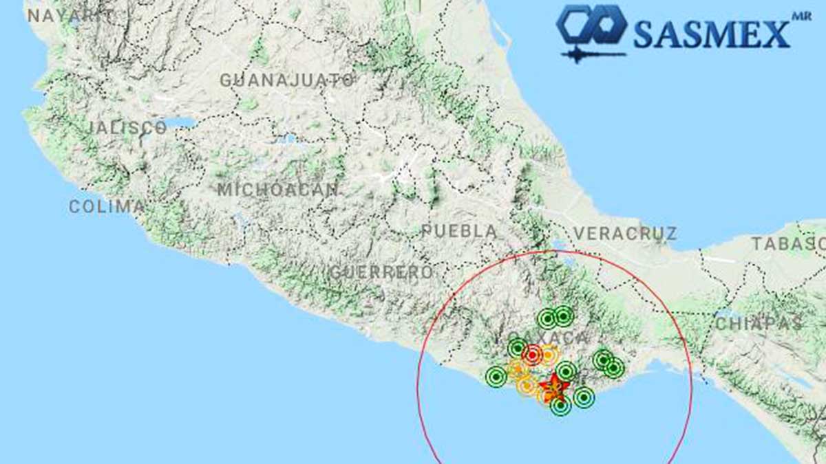 Reportan sismo de 5.2 grados en Oaxaca; en CdMx se percibe ligero