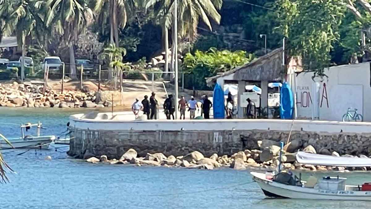 Balacera en playa de Acapulco deja 4 muertos