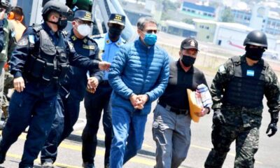 Extraditan a EU a Juan Orlando Hernández, expresidente de Honduras