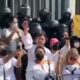 Mujeres protestan en Puebla por asesinato de activista Cecilia Monzón