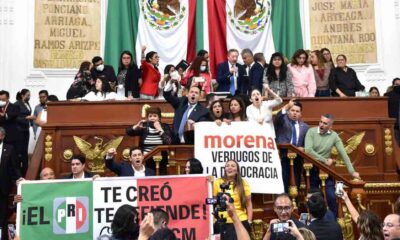 Morenistas y oposición se enfrentan en Congreso de CDMX por reforma a IECM