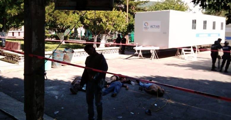 El 7 de agosto de 2019, siete personas fueron privadas de la vida por habitantes de las localidades de Cohuecan y Tepexco, tras ser acusados por el secuestro de un vecino de la comunidad. Foto: Especial