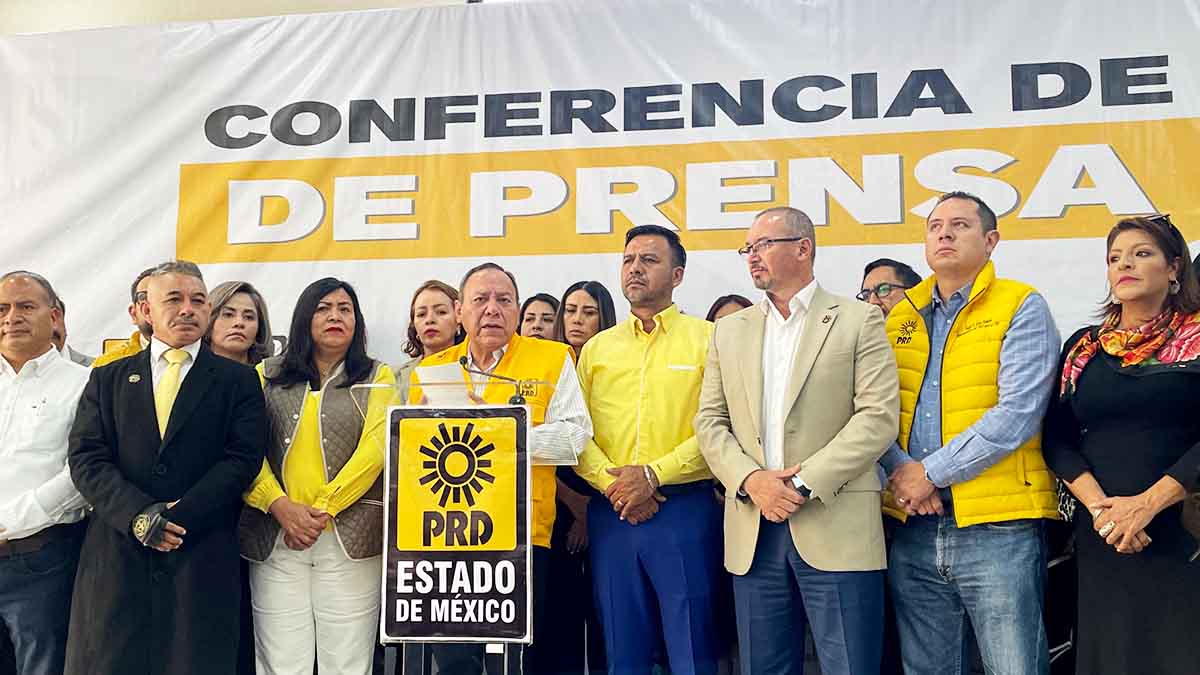 Anuncia PRD que está listo para competir solo por el Estado de México en 2023