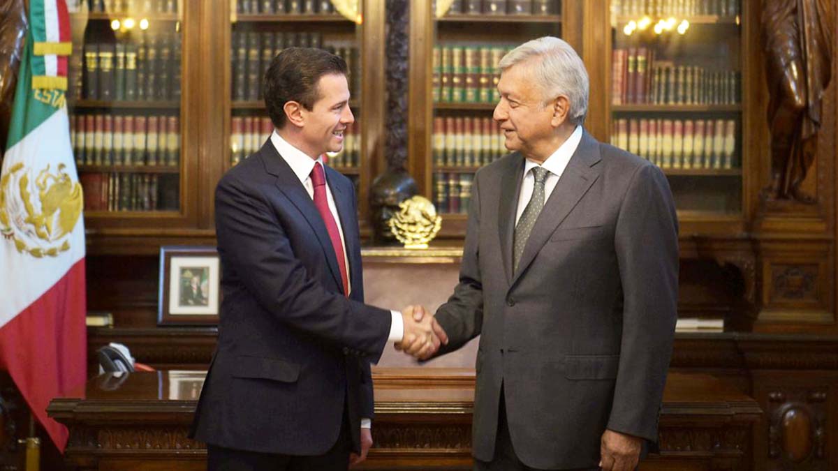 Peña Nieto actuó en apego a la ley en elecciones de 2018, afirma AMLO