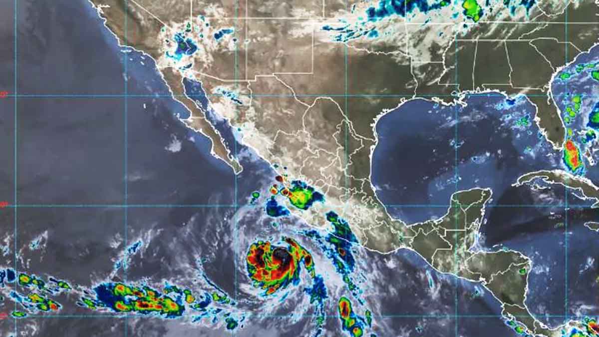 ‘Estelle’ se intensifica a huracán categoría 1; arrecia vientos y lluvias en seis estados