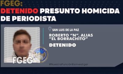 Detienen a presunta homicida de periodista Ernesto Méndez