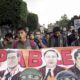 En imágenes, así se vivió la marcha por el 8 aniversario de la desaparicipon forzada de los 43 estudiantes de Ayotzinapa