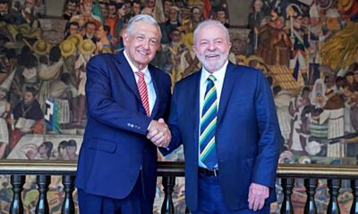 Felicita AMLO a su “hermano y compañero” Lula por ganar primera vuelta electoral en Brasil