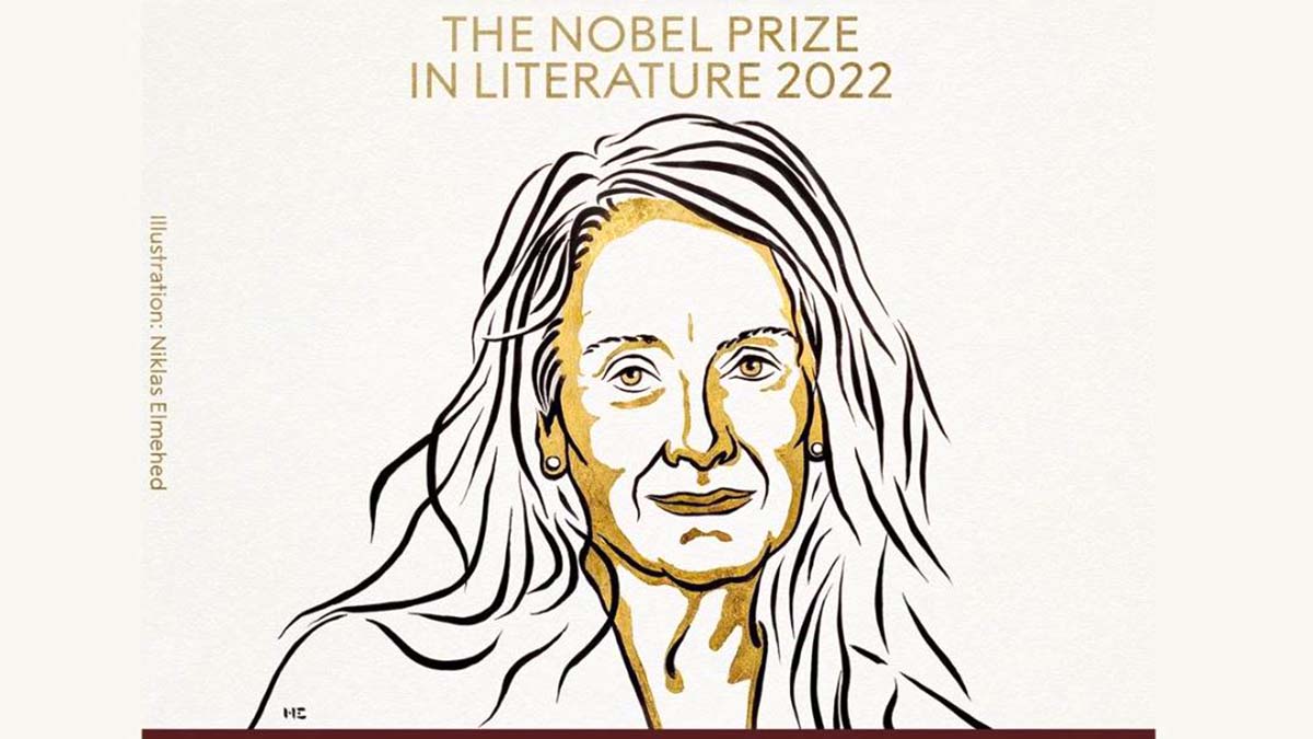 Dan Premio Nobel de Literatura 2022 a escritora francesa Annie Ernaux