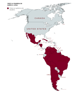 Crece presencia de la izquierda en Latinoamérica; con Brasil, gobernará 13 países