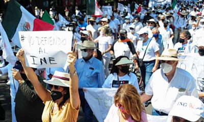‘Unidos’ confirma marcha en "defensa del INE" en 56 ciudades del país
