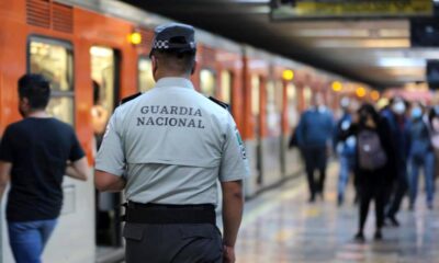 GN ya vigila estaciones del Metro; “no están armados, garantizan la seguridad”, afirma Sheinbaum