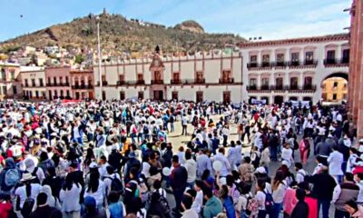 “Si no puedes renuncia”, gritan a David Monreal en Universidad de Zacatecas
