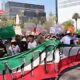 Marchan en defensa de soldados presos acusados de asesinar a los 5 jóvenes en Tamaulipas