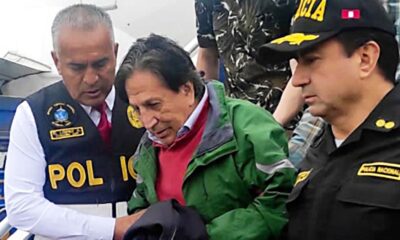 Detienen al expresidente Alejandro Toledo a su regreso a Perú por caso Odebrecht