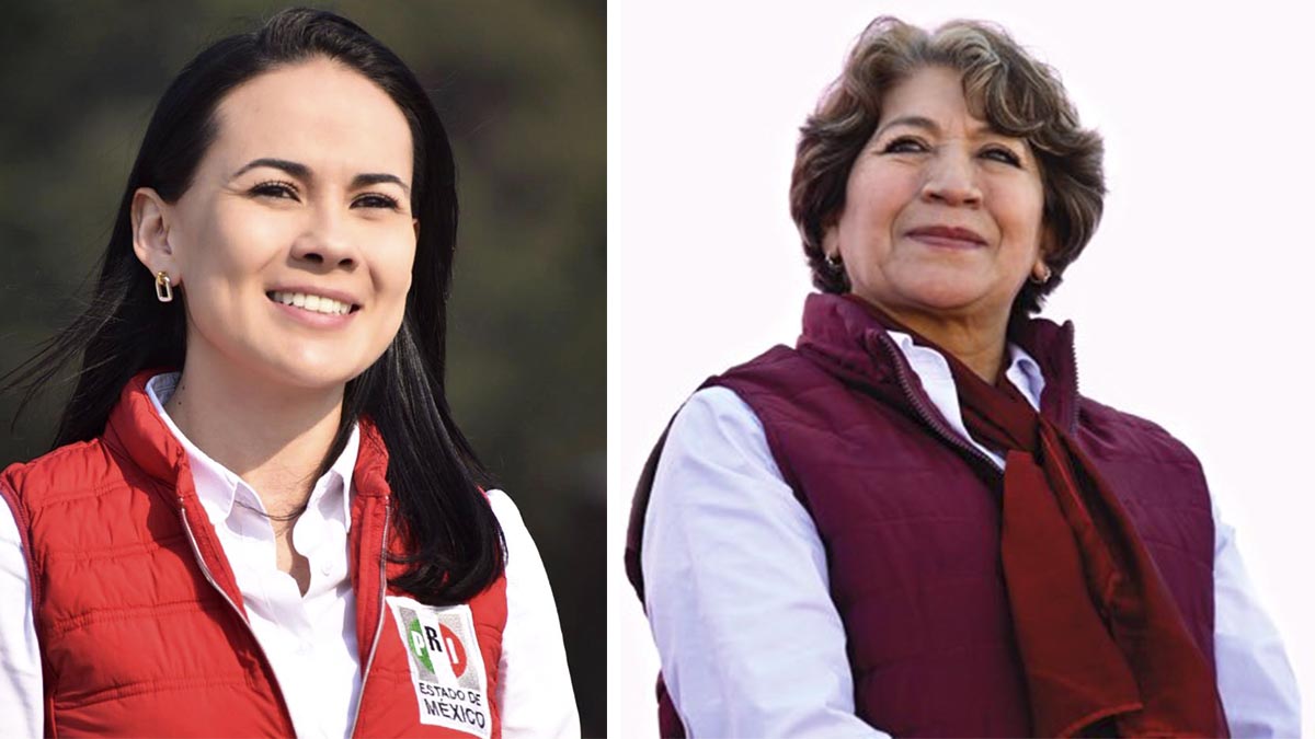 Definen fechas para los dos debates entre Delfina Gómez y Alejandra del Moral