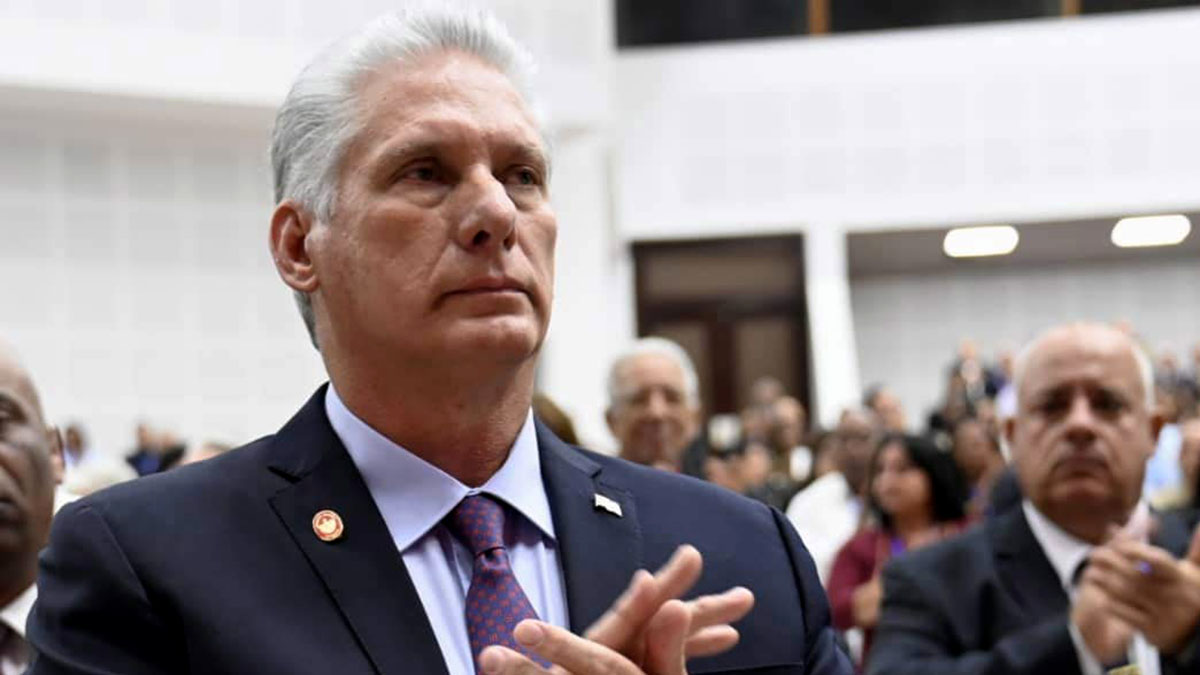 Reeligen a Díaz-Canel como presidente de Cuba en segundo mandato