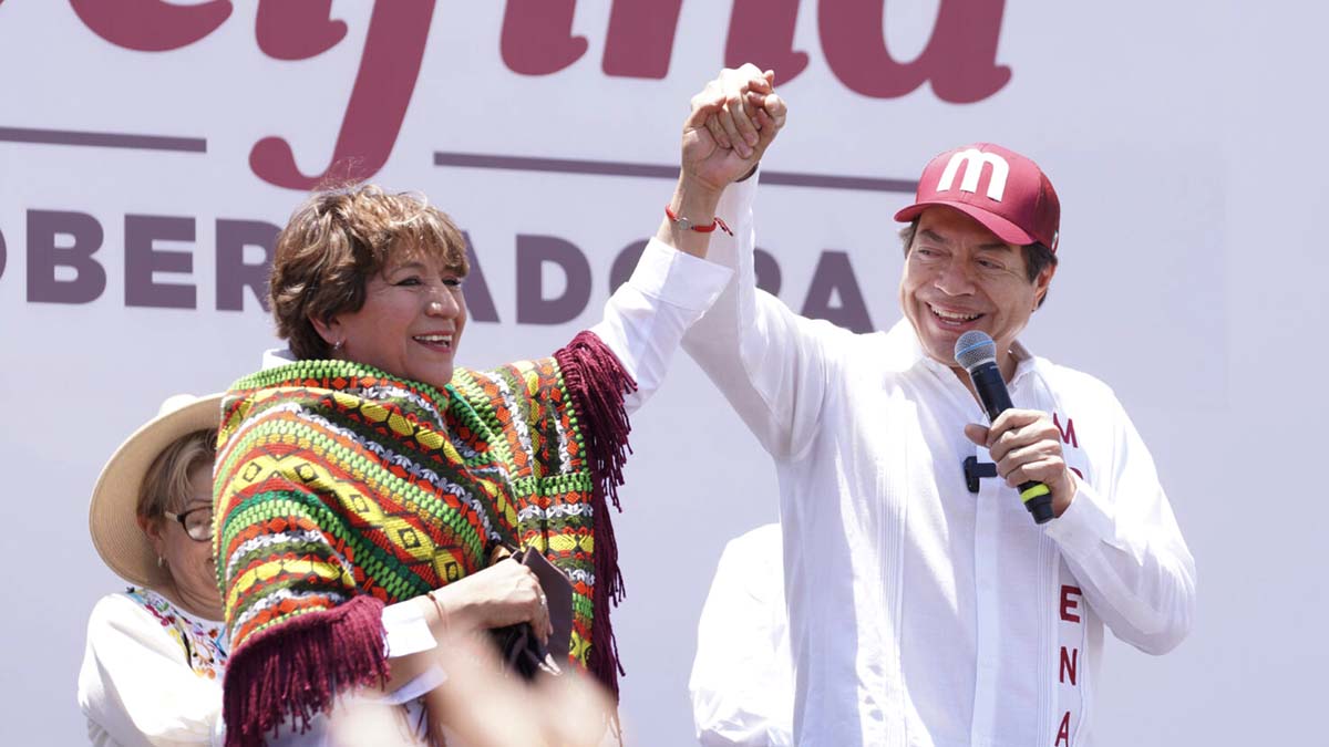 Morena tiene cubierto el 100% de casillas en el Edomex para que oposición no se robe la elección: Delgado