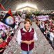 Corcholatas respaldan a Delfina Gómez en cierre de campaña en Toluca y Valle de Chalco