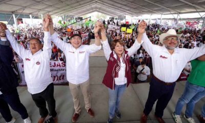 A 4 días de la elección, Mario Delgado pide a mexiquenses no tener miedo y salir a votar