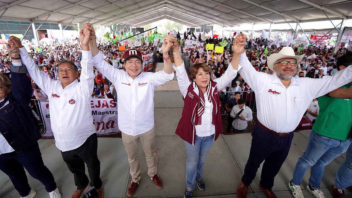 A 4 días de la elección, Mario Delgado pide a mexiquenses no tener miedo y salir a votar