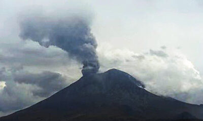 Mantienen alerta volcánica en amarilla fase 2 por actividad del Popocatépetl