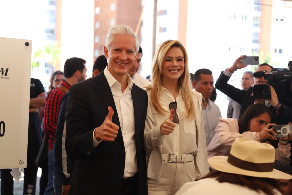 “Le deseamos el mayor de los éxitos”, Del Mazo reconoce triunfo de Delfina Gómez