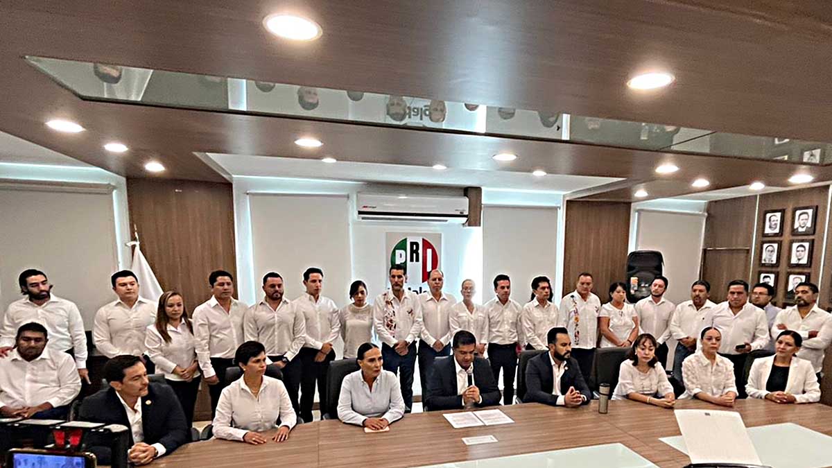 PRI se queda sin representantes en Hidalgo: renuncian diputados, dirigente estatal y comité directivo