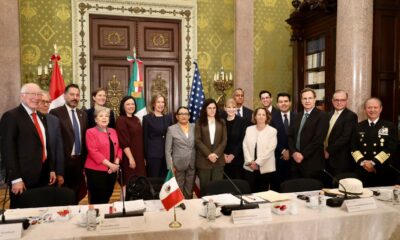 Celebran México, EU y Canadá II Reunion del Comité Trilateral de Fentanilo de América del Norte