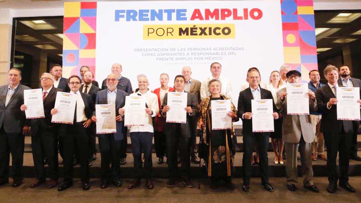 En primer día, se cae sistema de recolección de firmas del Frente Amplio por México