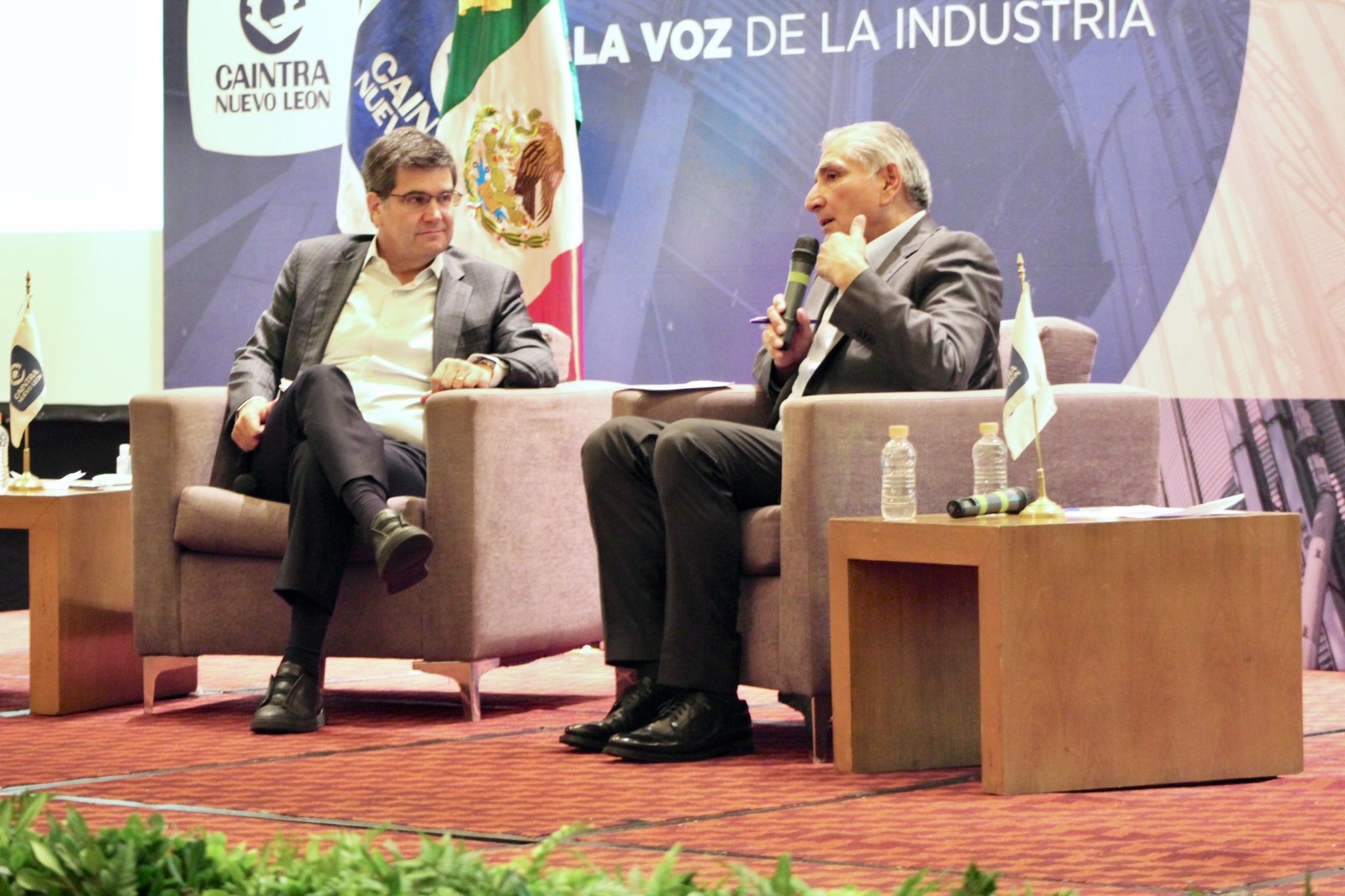 Adán Augusto en conversaciones con Caintra: Posible reforma fiscal y fortalecimiento de inversión privada