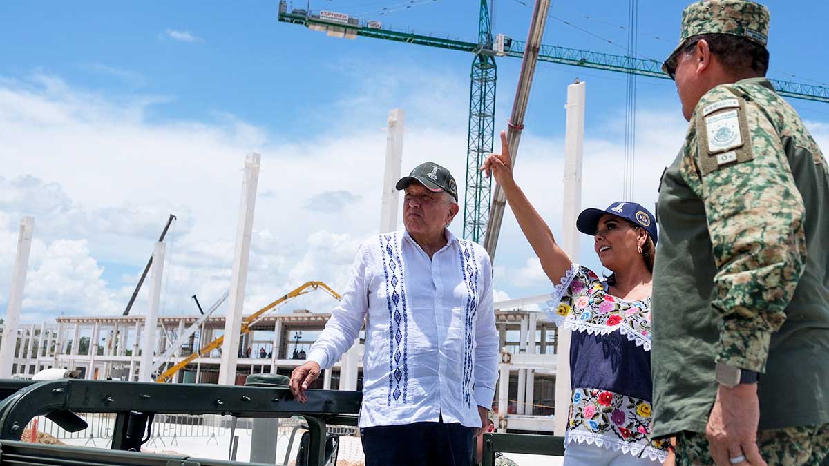 Aeropuerto de Tulum lleva un avance del 55%, revela gobernadora de Quintana Roo
