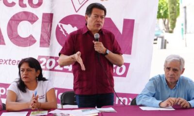 “Pobreza generada por Calderón causó más violencia”, contesta Delgado a Marko Cortés