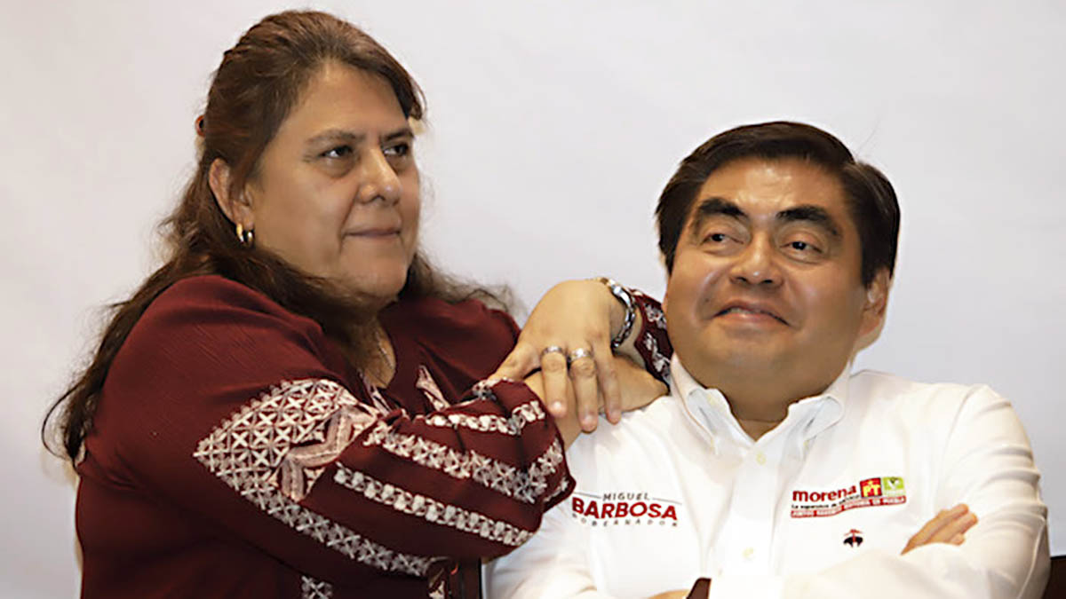 Viuda de Miguel Barbosa anuncia que buscará la gubernatura de Puebla