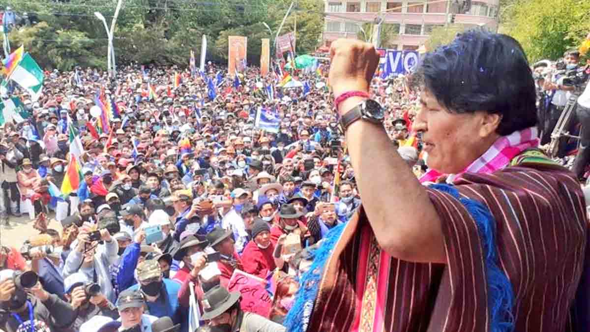 Evo Morales anuncia que se postulará a la presidencia de Bolivia