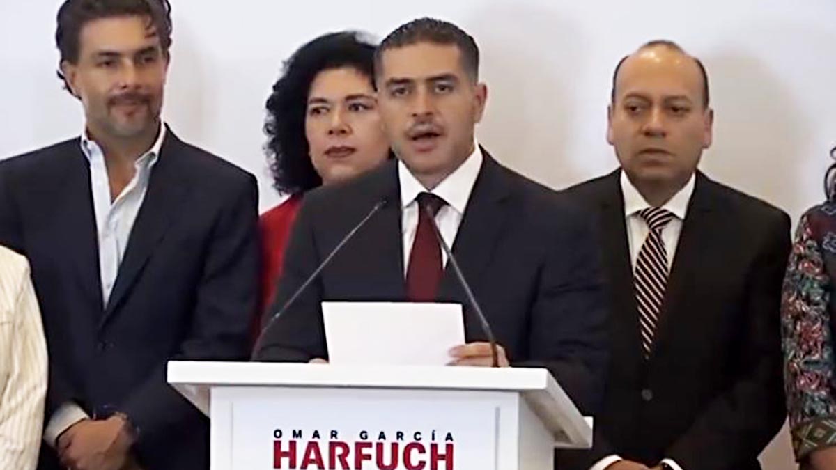 Omar García Harfuch va por el gobierno de la CdMx