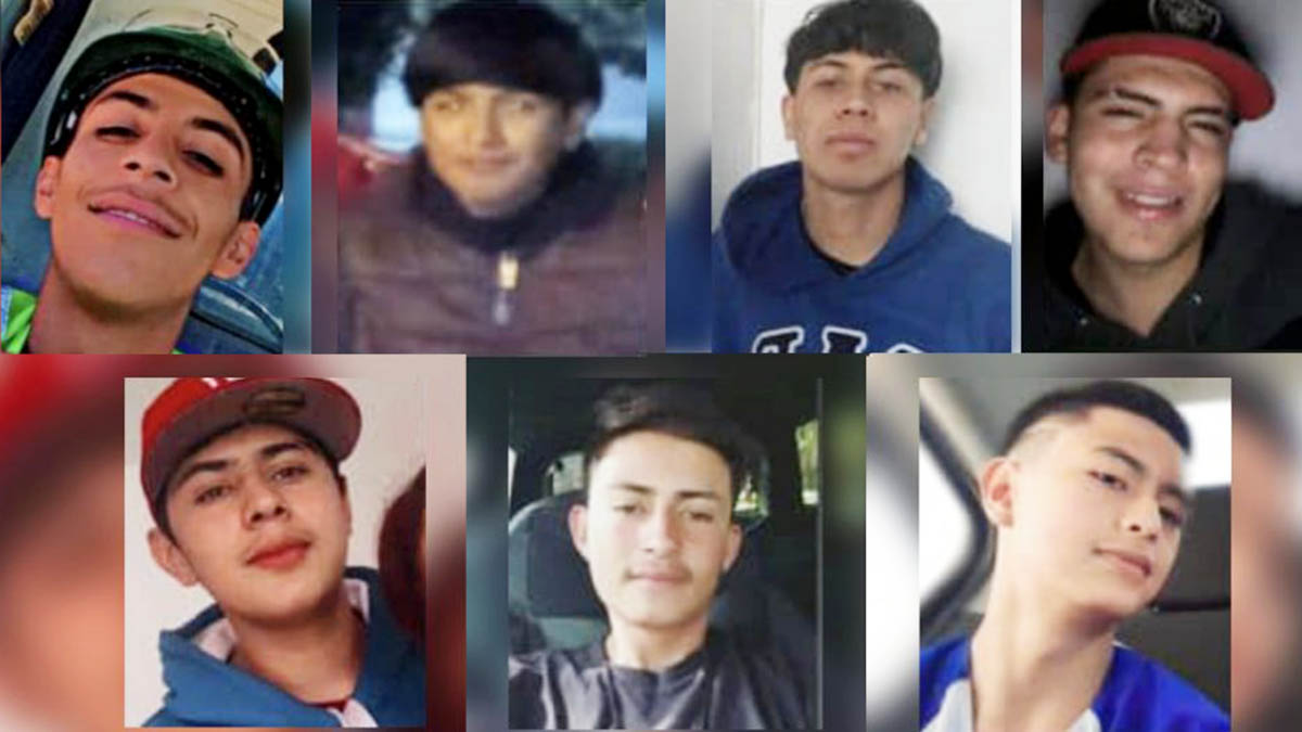 Seis de los siete jóvenes desaparecidos en Zacatecas fueron localizados sin vida