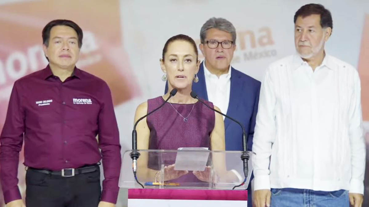#EsClaudia: Sheinbaum gana la encuesta de Morena y será candidata de la 4T