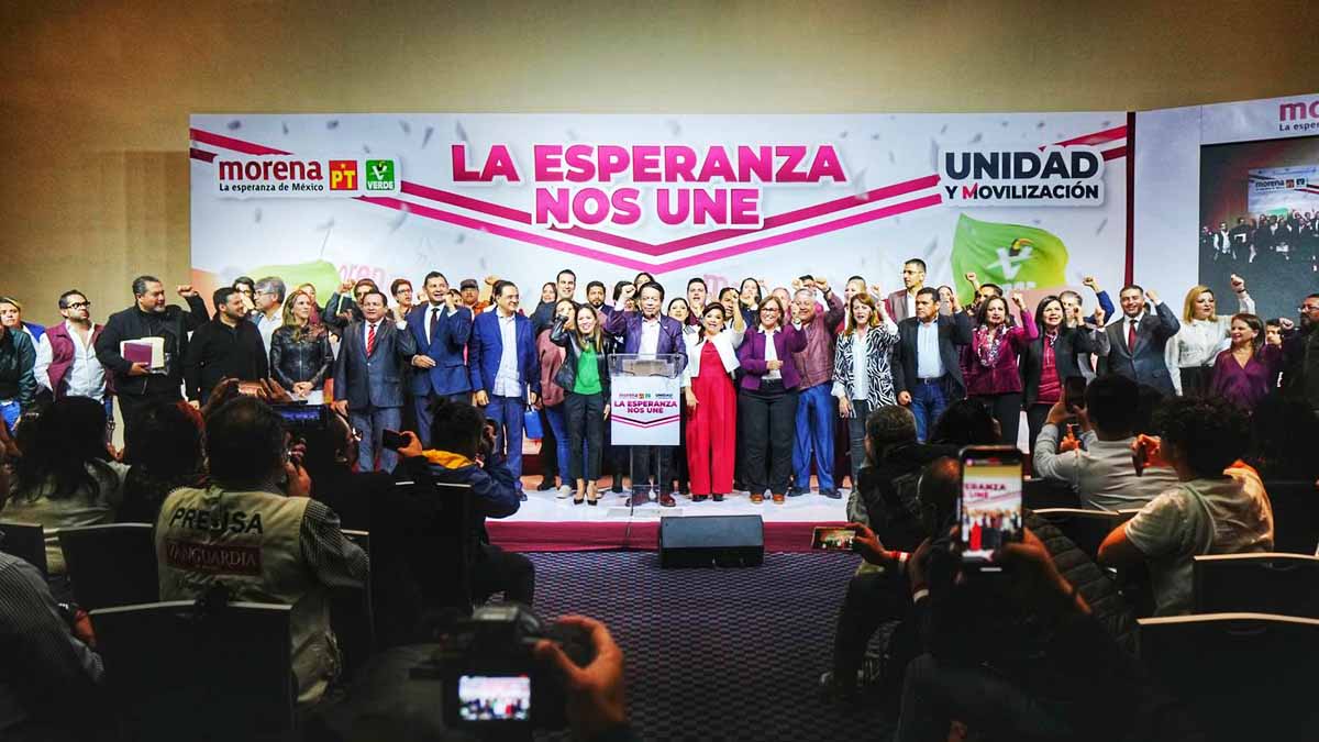 Morena define a sus candidatos: CDMX, Morelos, Jalisco, Guanajuato y Veracruz son para mujeres
