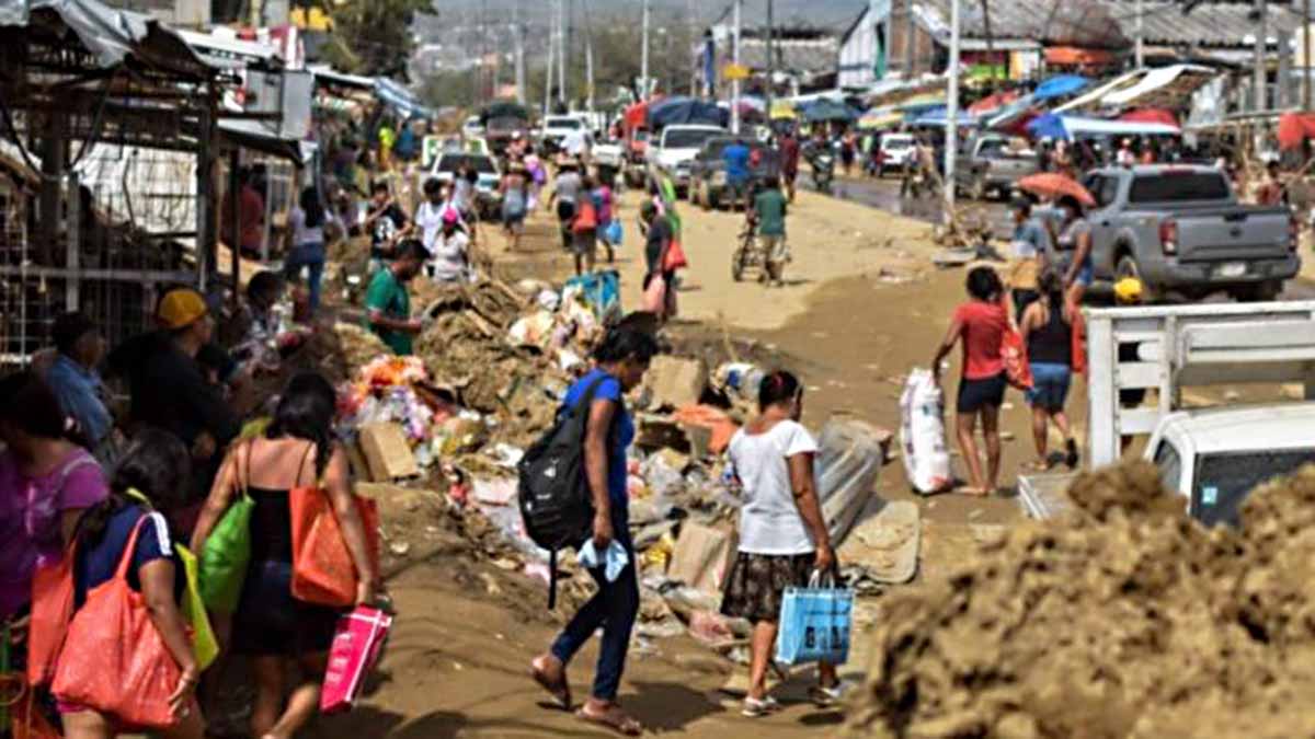 Declaran zona de desastre a 47 municipios de Guerrero tras paso de ‘Otis’
