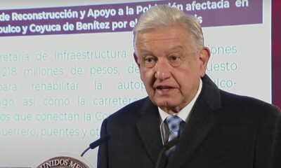 Presenta AMLO Plan General de Reconstrucción de Acapulco; costará 61 mil 313 mdp