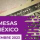 México recibe 5 mil 613 millones de dólares en remesas durante septiembre
