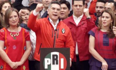 Xóchitl Gálvez se registra como precandidata del PRI y elogia a ‘Alito’